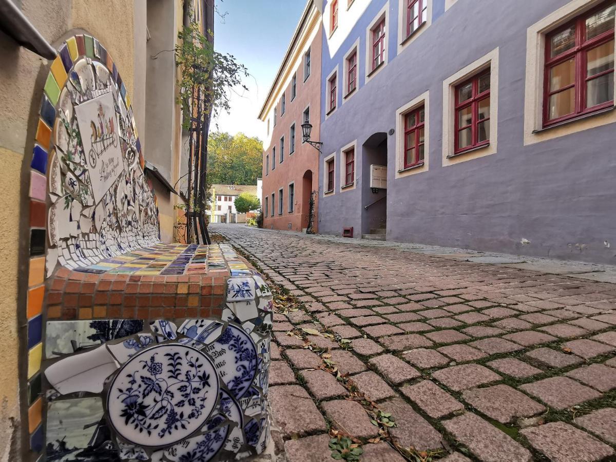 Fynbos Apartments In Der Altstadt, Frauenkirche, Historisch, Parkplatz マイセン エクステリア 写真
